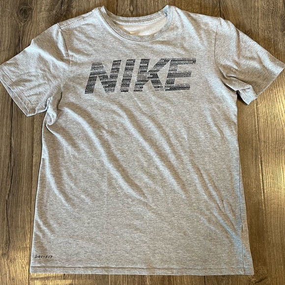 Nike Other - Nike Dri-Fit Basic Grey Short Sleeve Unisex Tee size Medium